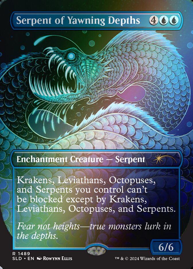 Serpent of Yawning Depths 1489 (Secret Lair Drop Series)  - Foil | Good Games Adelaide SA