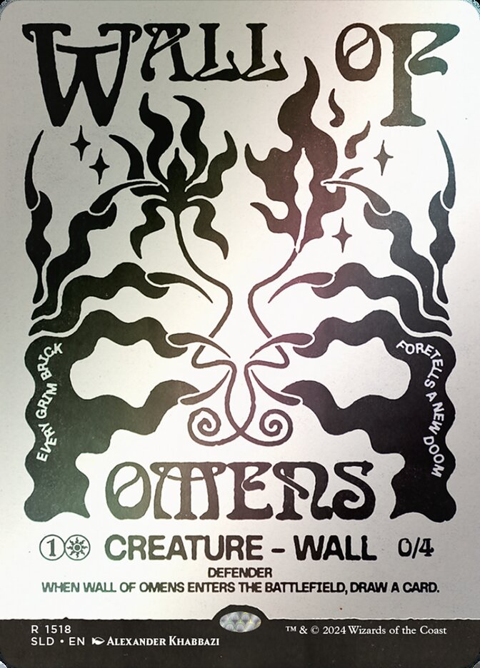 Wall of Omens 1518 (Secret Lair Drop Series)  - Foil | Good Games Adelaide SA
