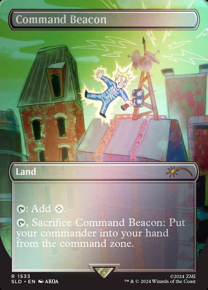 Command Beacon 1533 (Secret Lair Drop Series)  - Foil | Good Games Adelaide SA