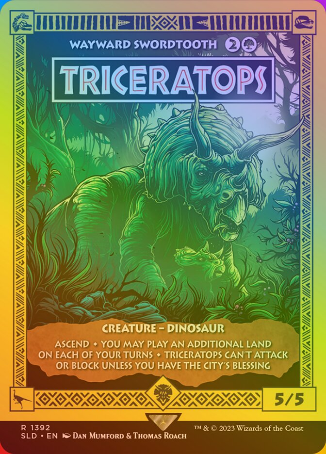 Wayward Swordtooth 1392 (Secret Lair Drop Series)  - Foil | Good Games Adelaide SA