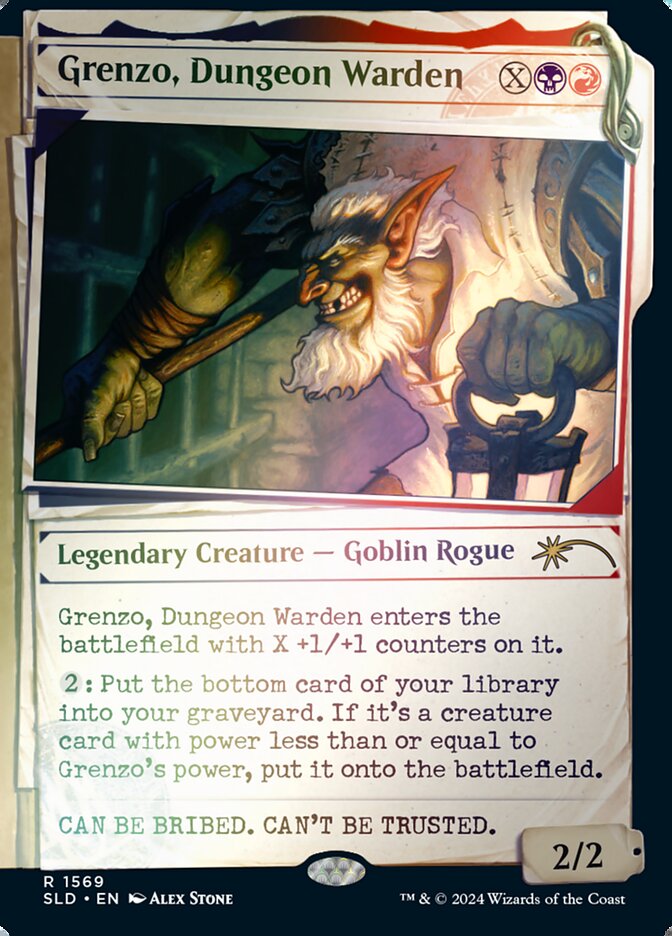 Grenzo, Dungeon Warden 1569 (Secret Lair Drop Series)  - Foil | Good Games Adelaide SA