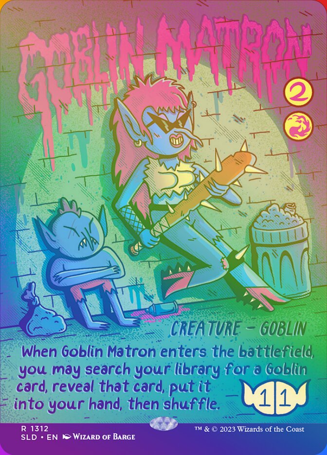 Goblin Matron 1312 (Secret Lair Drop Series)  - Foil | Good Games Adelaide SA