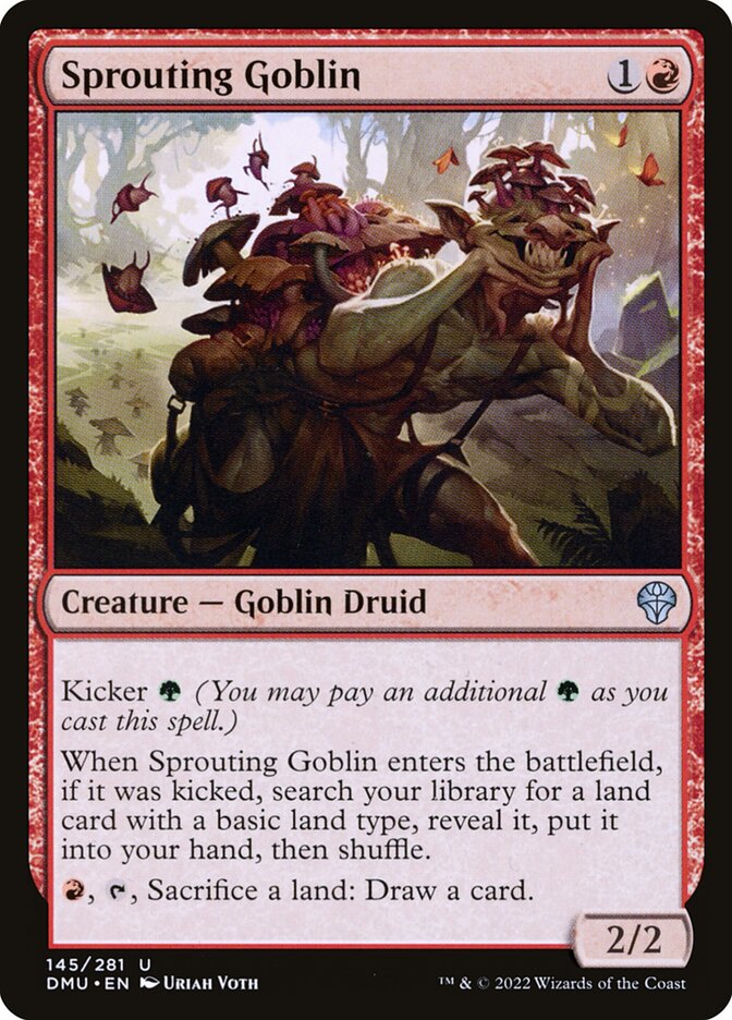 Sprouting Goblin 145 (Dominaria United)  | Good Games Adelaide SA