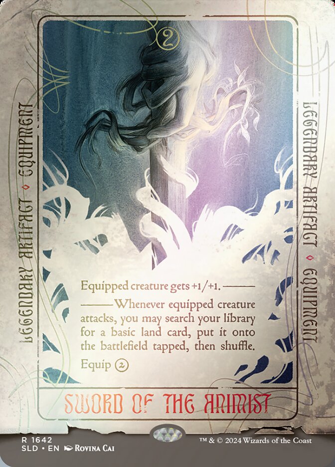 Sword of the Animist 1642 (Secret Lair Drop Series)  - Foil | Good Games Adelaide SA