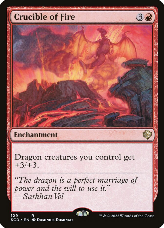 Crucible of Fire 129 (Starter Commander Decks)  | Good Games Adelaide SA