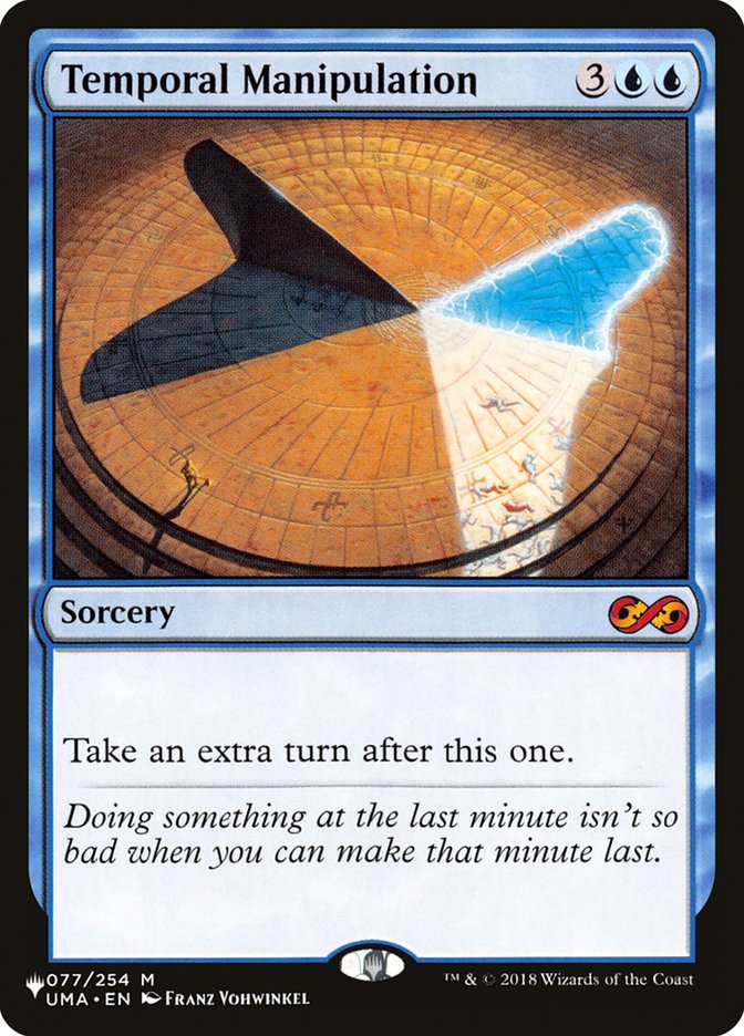 Temporal Manipulation 077/254 (The List Reprints)  | Good Games Adelaide SA