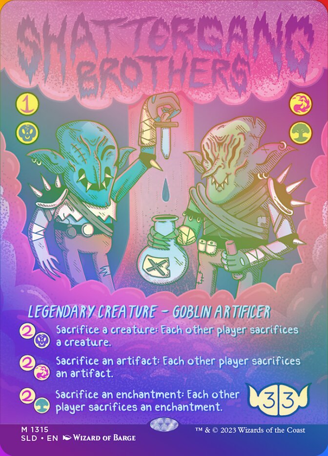 Shattergang Brothers 1315 (Secret Lair Drop Series)  - Foil | Good Games Adelaide SA