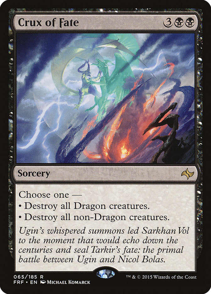 Crux of Fate 65 (Fate Reforged)  - Foil | Good Games Adelaide SA