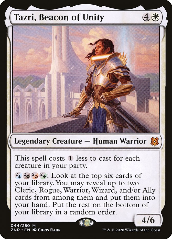 Tazri, Beacon of Unity 44 (Zendikar Rising)  | Good Games Adelaide SA