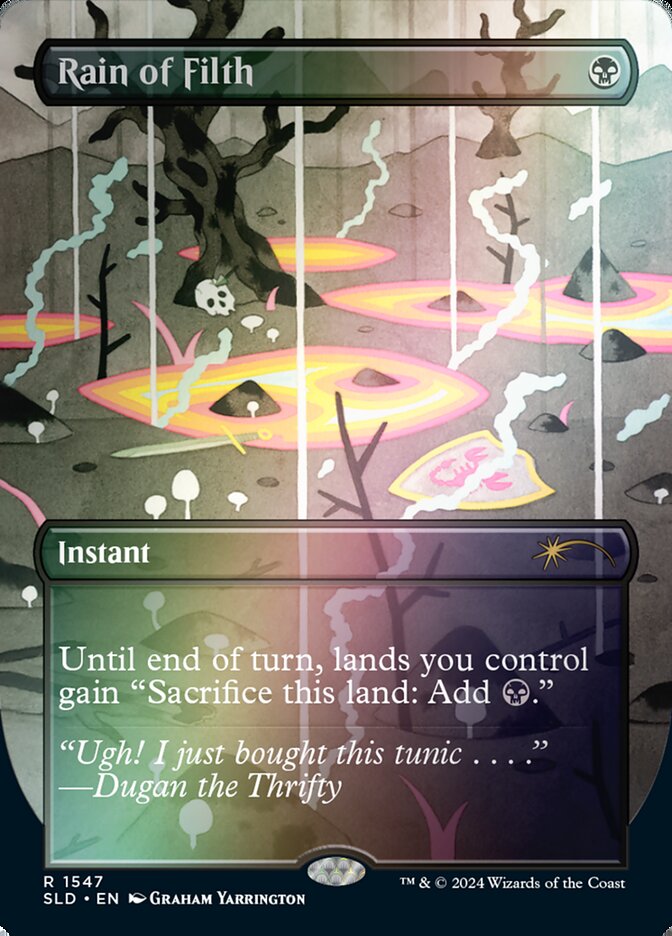 Rain of Filth 1547 (Secret Lair Drop Series)  - Foil | Good Games Adelaide SA