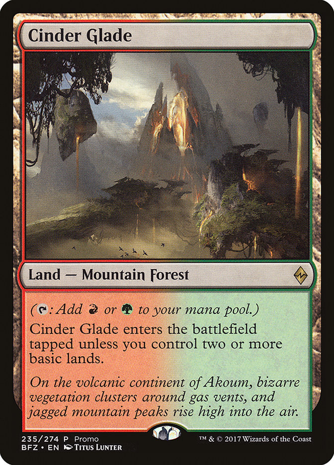 Cinder Glade 235 (Standard Showdown Promos)  | Good Games Adelaide SA