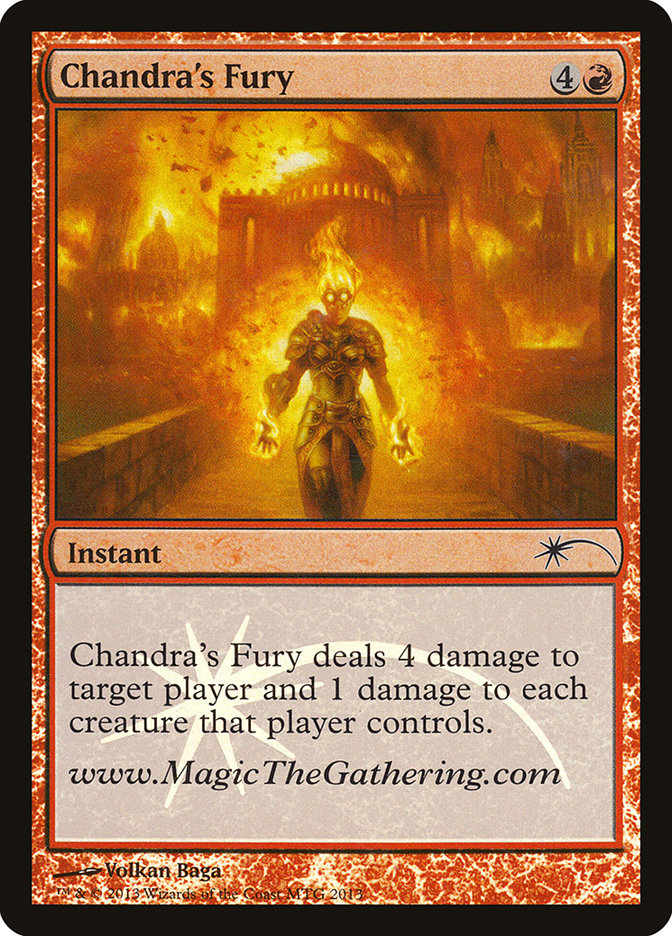Chandra's Fury 2013 (Media Promos)  - Foil | Good Games Adelaide SA