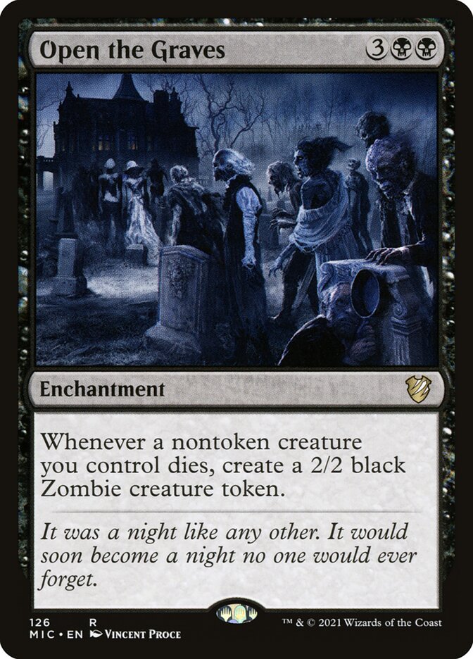 Open the Graves 126 (Commander: Innistrad: Midnight Hunt)  | Good Games Adelaide SA