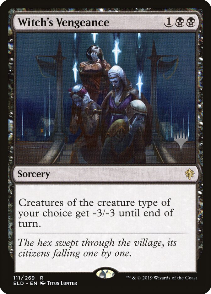 Witch's Vengeance 111 (Promo Pack: Throne of Eldraine)  - Foil | Good Games Adelaide SA