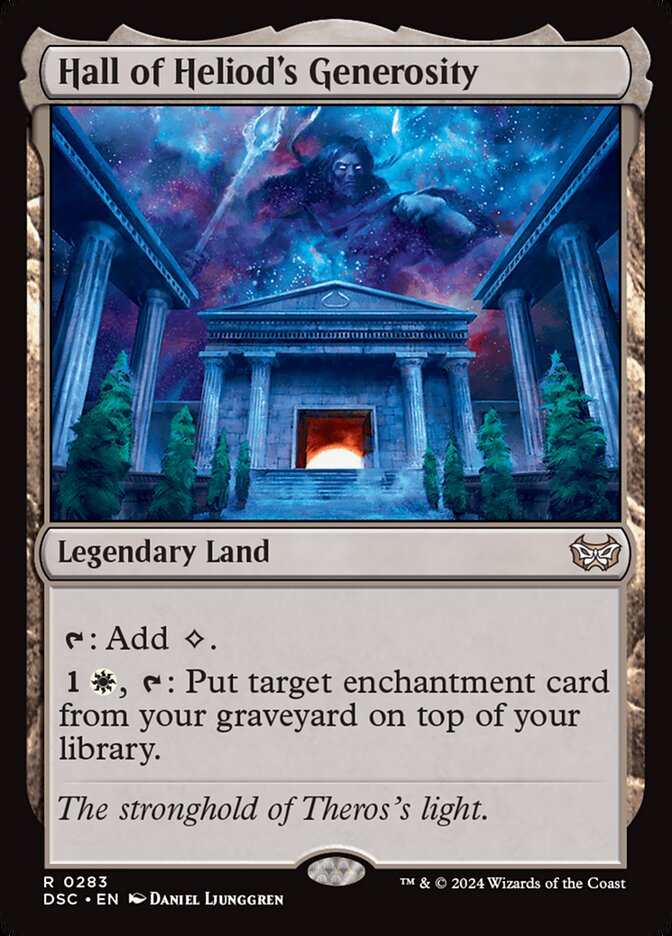 Hall of Heliod's Generosity 283 (Commander: Duskmourn: House of Horror)  | Good Games Adelaide SA