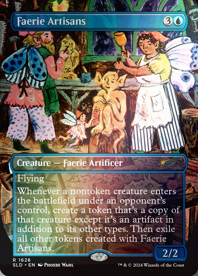 Faerie Artisans 1628 (Secret Lair Drop Series)  - Foil | Good Games Adelaide SA