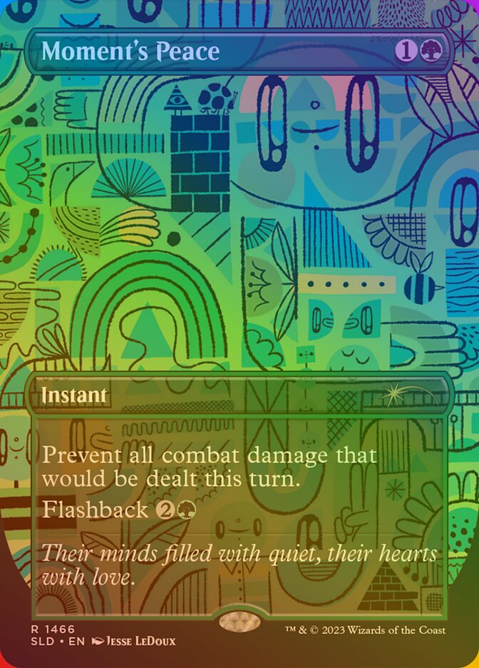 Moment's Peace 1466 (Secret Lair Drop Series)  - Foil | Good Games Adelaide SA