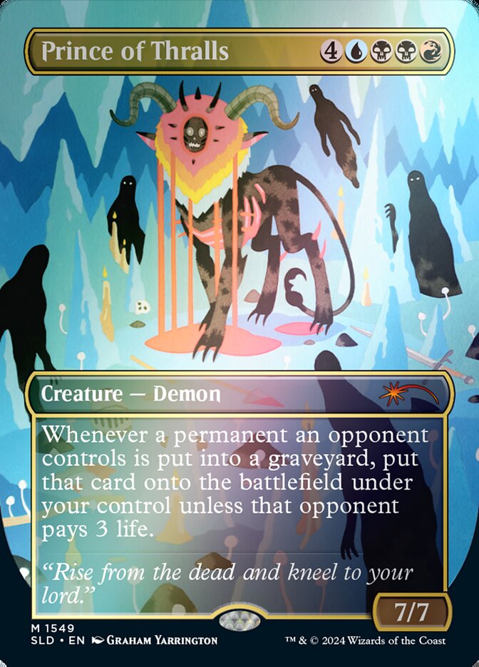 Prince of Thralls 1549 (Secret Lair Drop Series)  - Foil | Good Games Adelaide SA