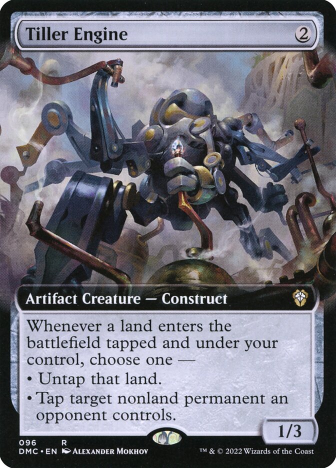 Tiller Engine Extended Art 96 (Commander: Dominaria United)  | Good Games Adelaide SA