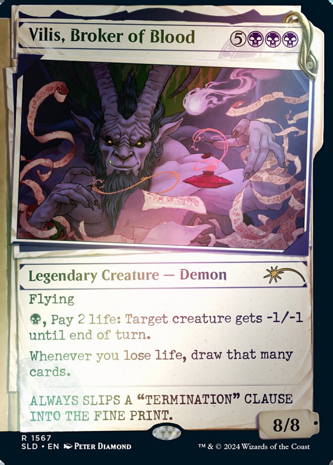 Vilis, Broker of Blood 1567 (Secret Lair Drop Series)  - Foil | Good Games Adelaide SA
