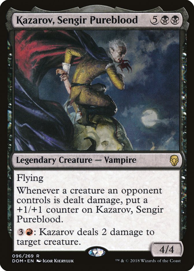Kazarov, Sengir Pureblood 96 (Dominaria)  | Good Games Adelaide SA