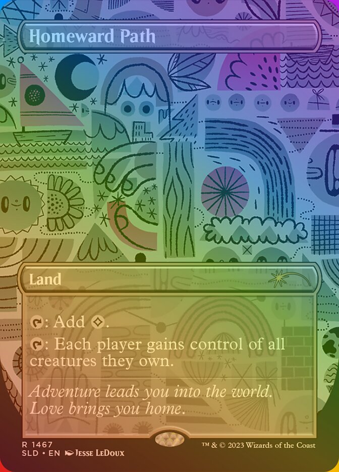 Homeward Path 1467 (Secret Lair Drop Series)  - Foil | Good Games Adelaide SA