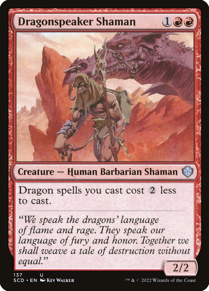 Dragonspeaker Shaman 137 (Starter Commander Decks)  | Good Games Adelaide SA