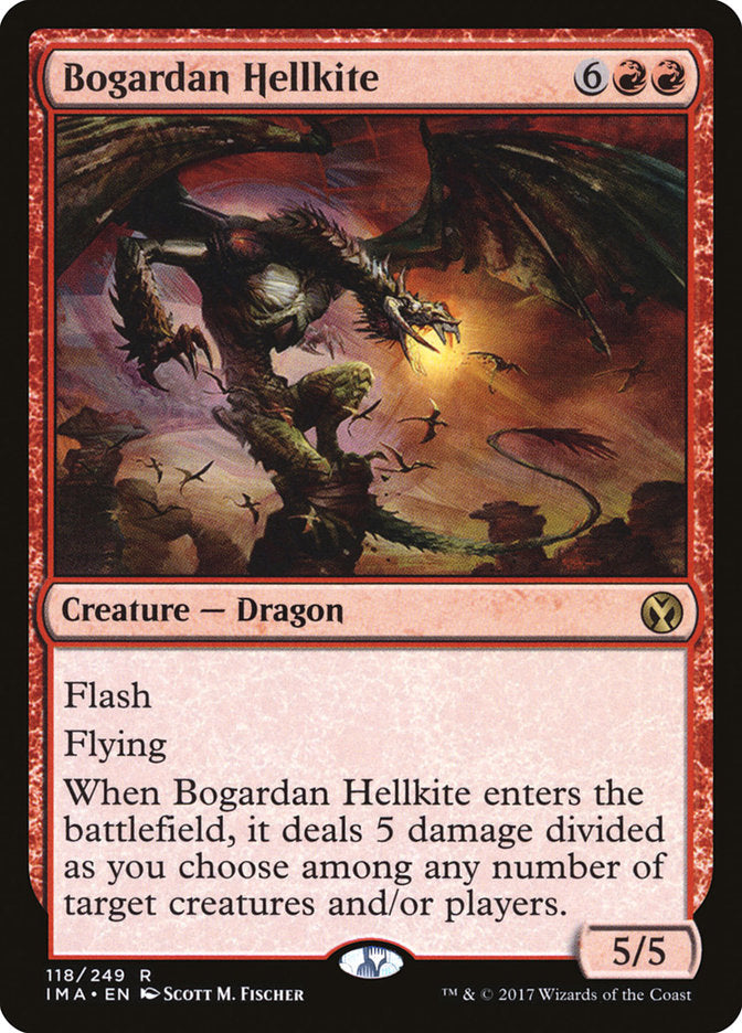 Bogardan Hellkite 118 (Iconic Masters)  | Good Games Adelaide SA