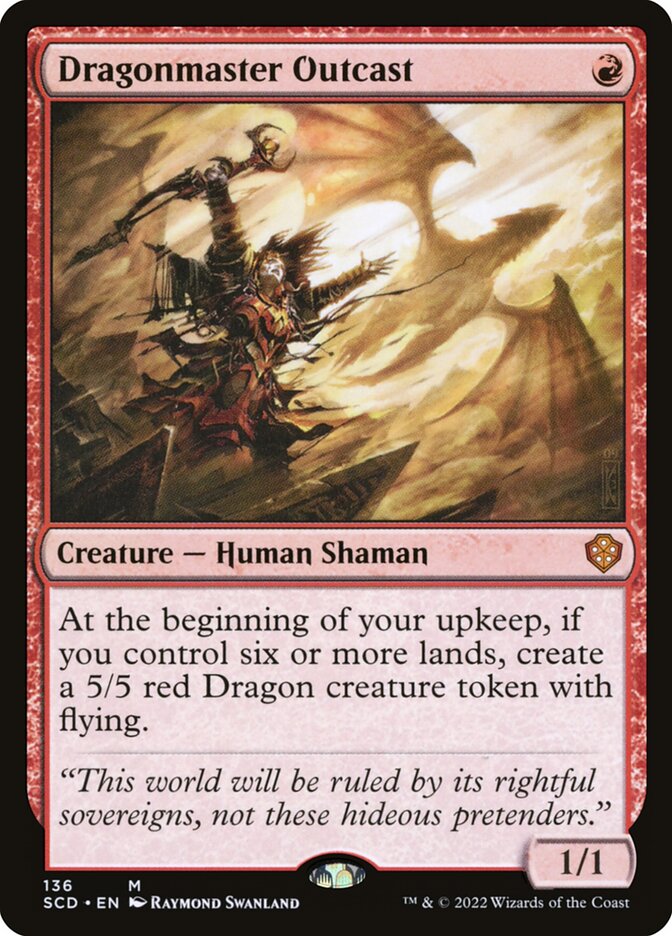Dragonmaster Outcast 136 (Starter Commander Decks)  | Good Games Adelaide SA