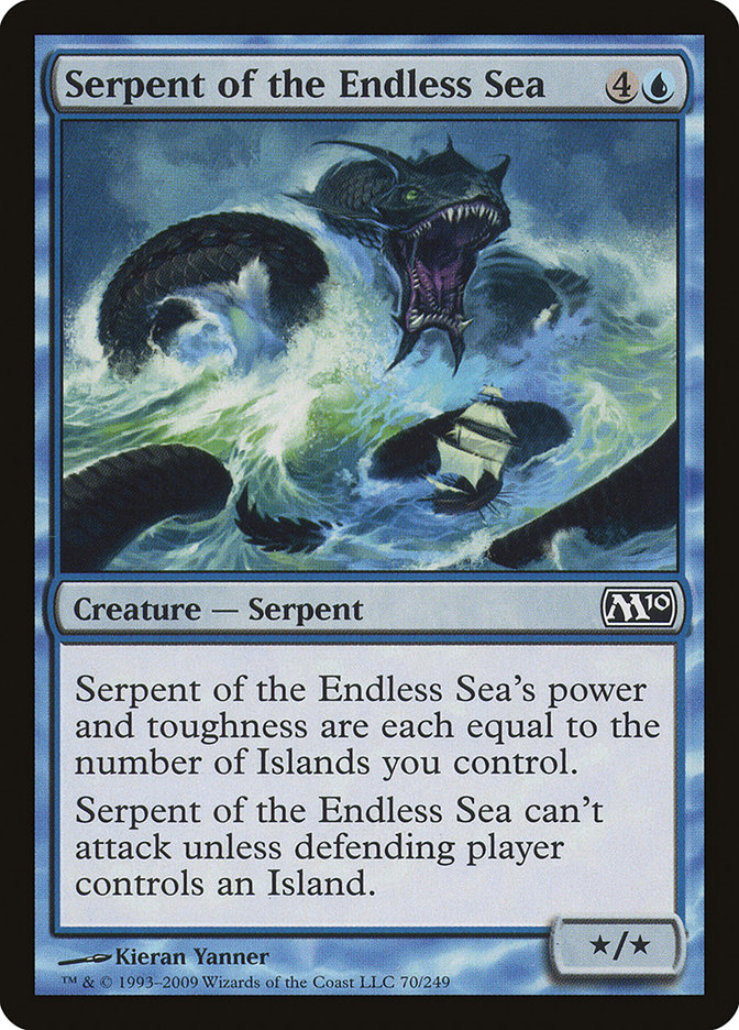 Serpent of the Endless Sea 70/249 (Magic 2010 (M10))  | Good Games Adelaide SA