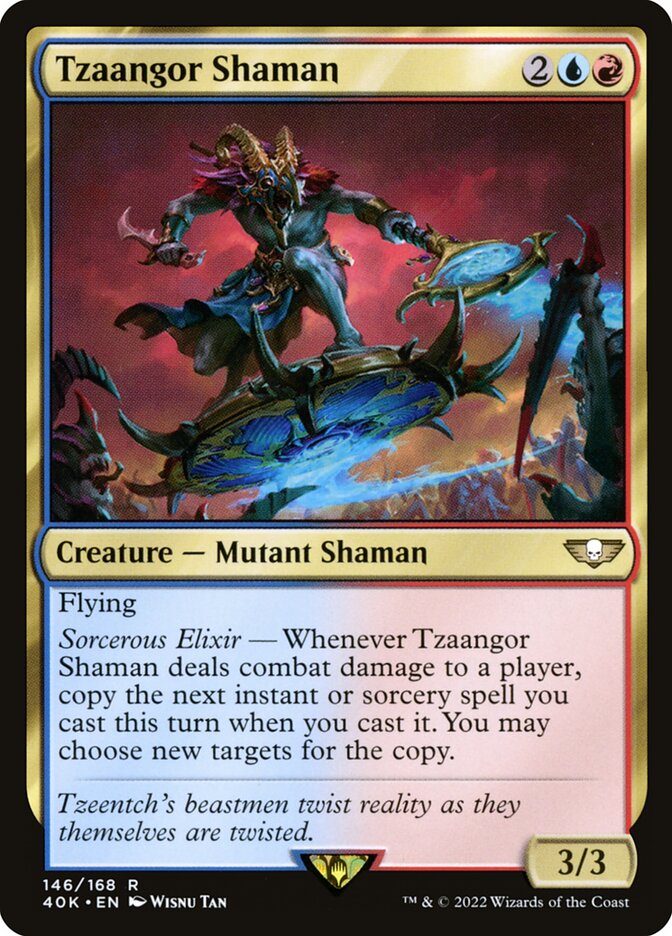 Tzaangor Shaman 146 (Universes Beyond: Warhammer 40,000)  | Good Games Adelaide SA
