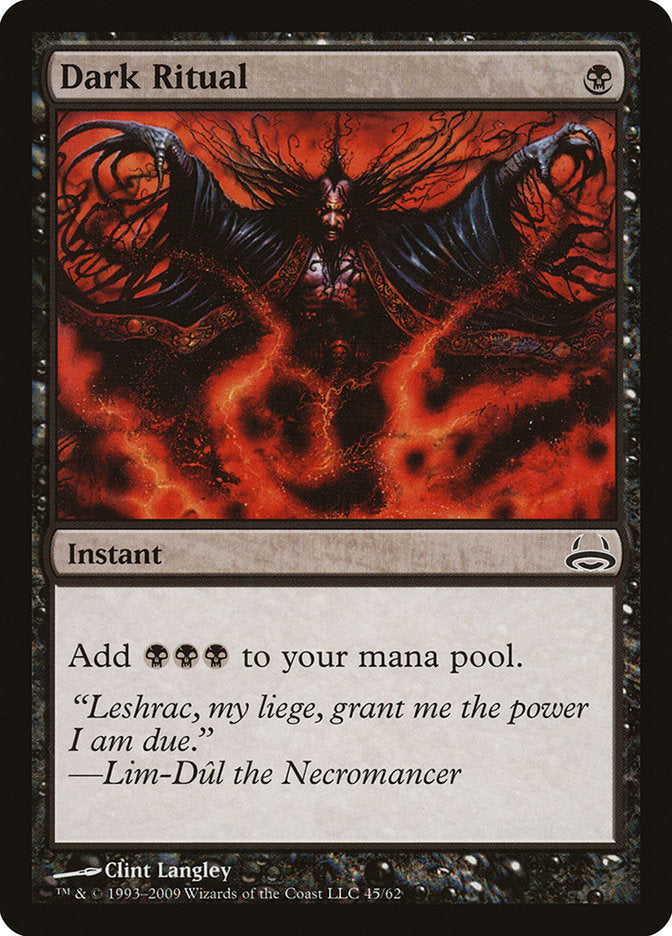Dark Ritual 45 (Duel Decks: Divine vs. Demonic)  | Good Games Adelaide SA
