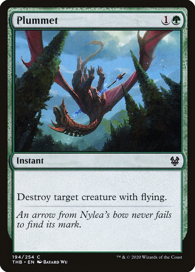 Plummet 194 (Theros Beyond Death)  - Foil | Good Games Adelaide SA