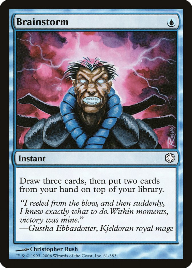 Brainstorm 61 (Coldsnap Theme Deck Reprints)  | Good Games Adelaide SA