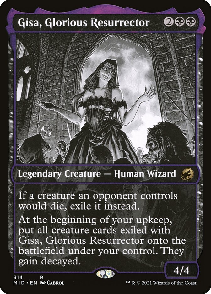 Gisa, Glorious Resurrector 314 (Innistrad: Midnight Hunt)  | Good Games Adelaide SA