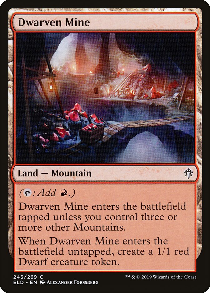 Dwarven Mine 243 (Throne of Eldraine)  | Good Games Adelaide SA