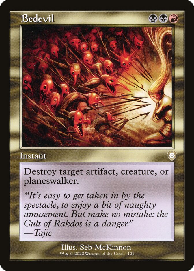 Bedevil 121/40 (Commander: The Brothers' War)  | Good Games Adelaide SA