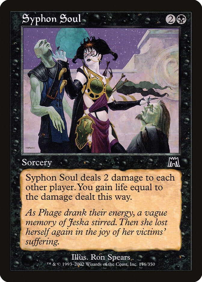 Syphon Soul 176 (Onslaught)  - Foil | Good Games Adelaide SA