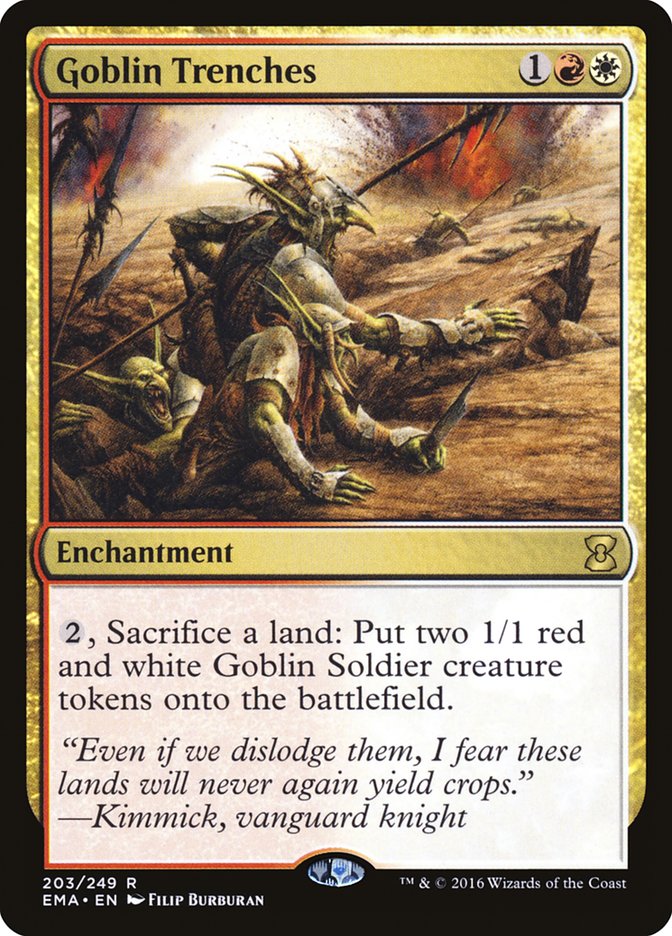 Goblin Trenches 203 (Eternal Masters)  | Good Games Adelaide SA
