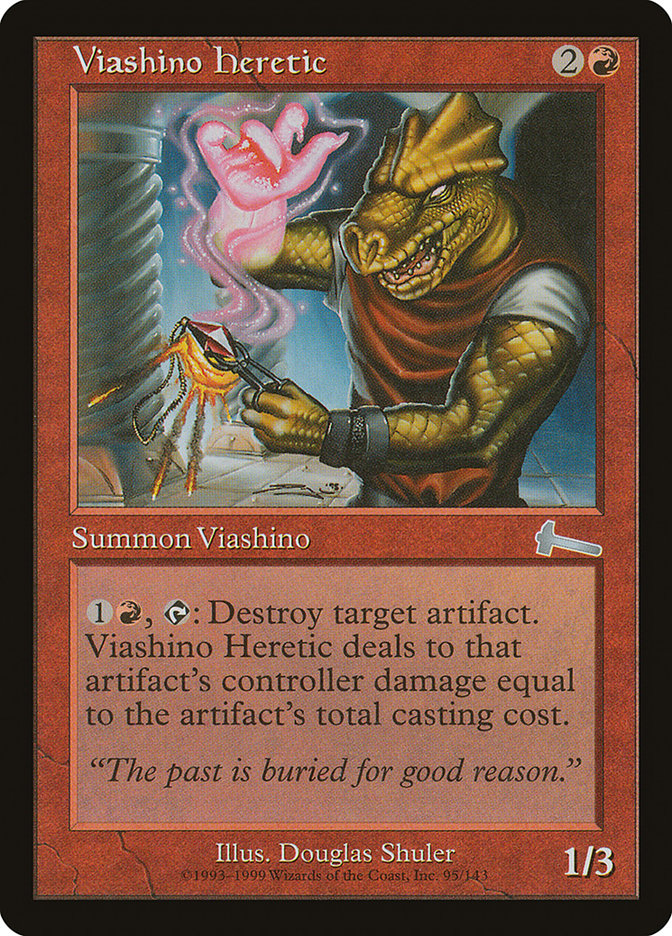 Viashino Heretic 95 (Urza's Legacy)  | Good Games Adelaide SA