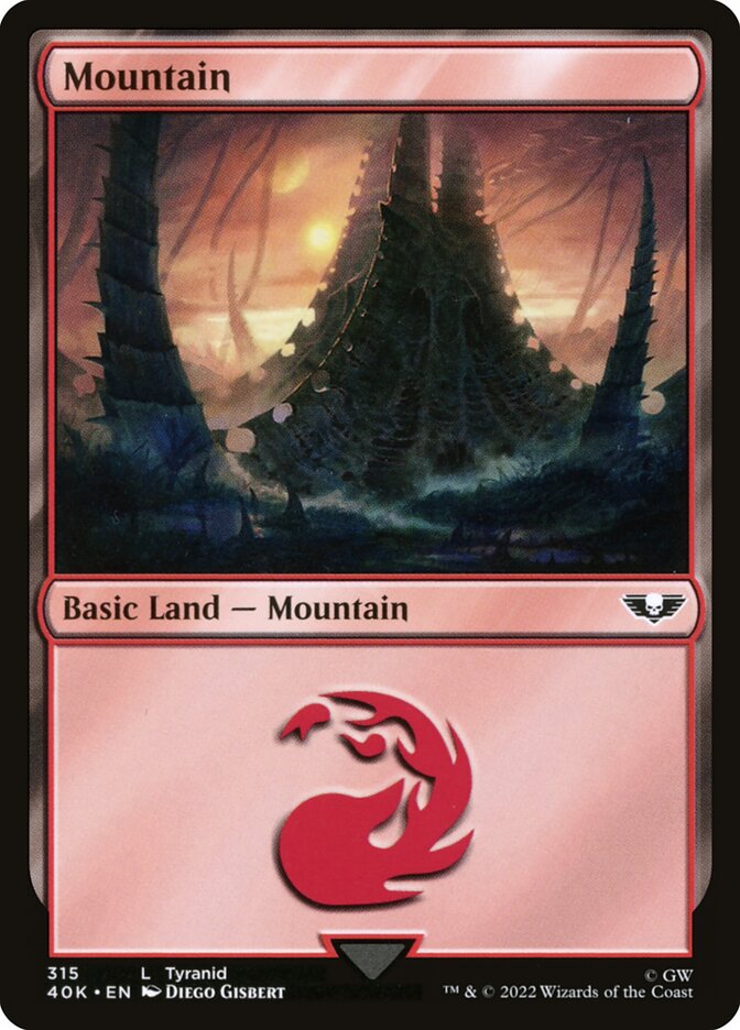 Mountain 315 (Universes Beyond: Warhammer 40,000)  | Good Games Adelaide SA