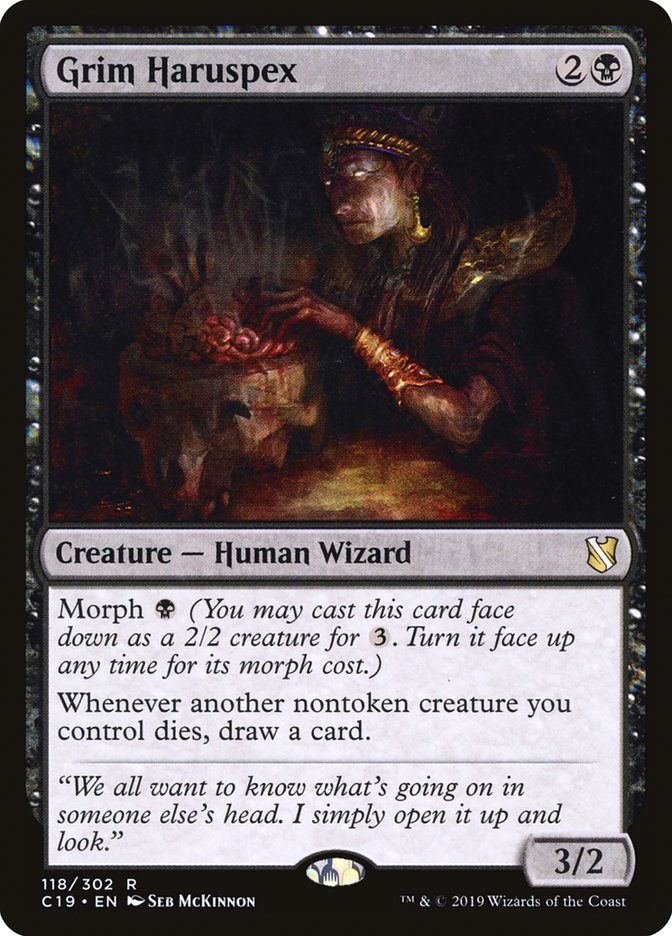 Grim Haruspex 118 (Commander 2019)  | Good Games Adelaide SA