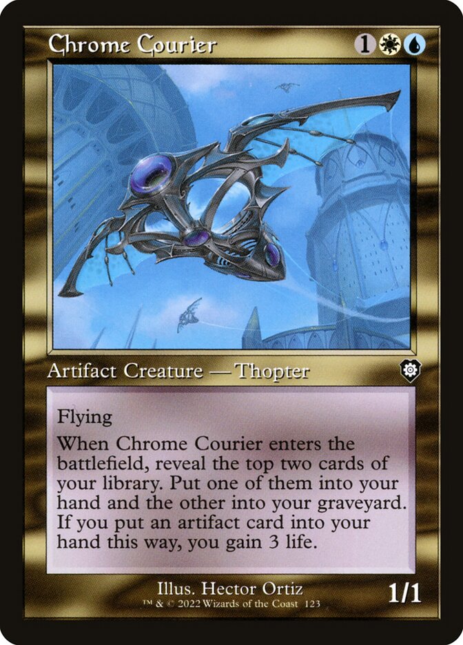 Chrome Courier 123 (Commander: The Brothers' War)  | Good Games Adelaide SA