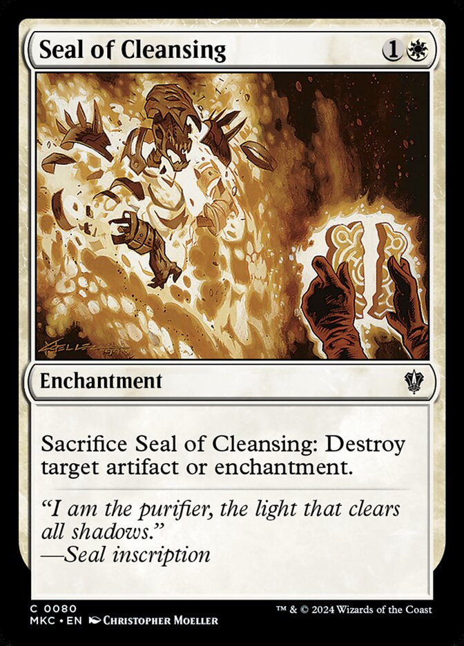 Seal of Cleansing 80 (Commander: Murders at Karlov Manor)  | Good Games Adelaide SA
