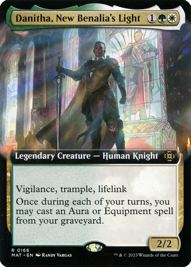 Danitha, New Benalia's Light 166 (March of the Machine: The Aftermath)  - Extended Art Foil | Good Games Adelaide SA