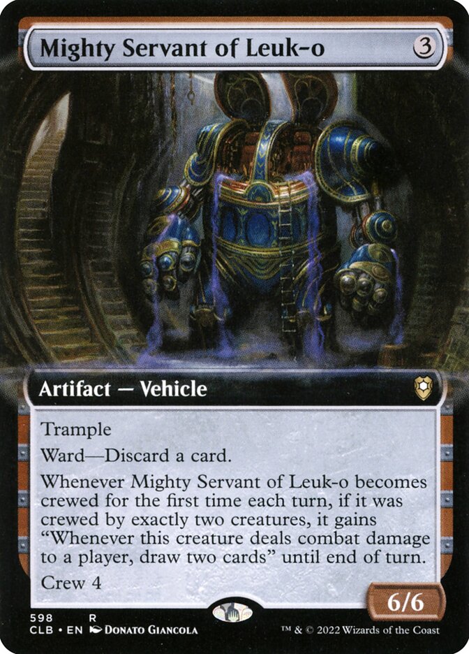 Mighty Servant of Leuk-o 598 (Commander Legends: Battle for Baldur's Gate)  - Foil | Good Games Adelaide SA