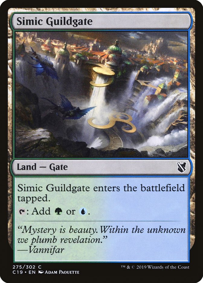 Simic Guildgate 275 (Commander 2019)  | Good Games Adelaide SA