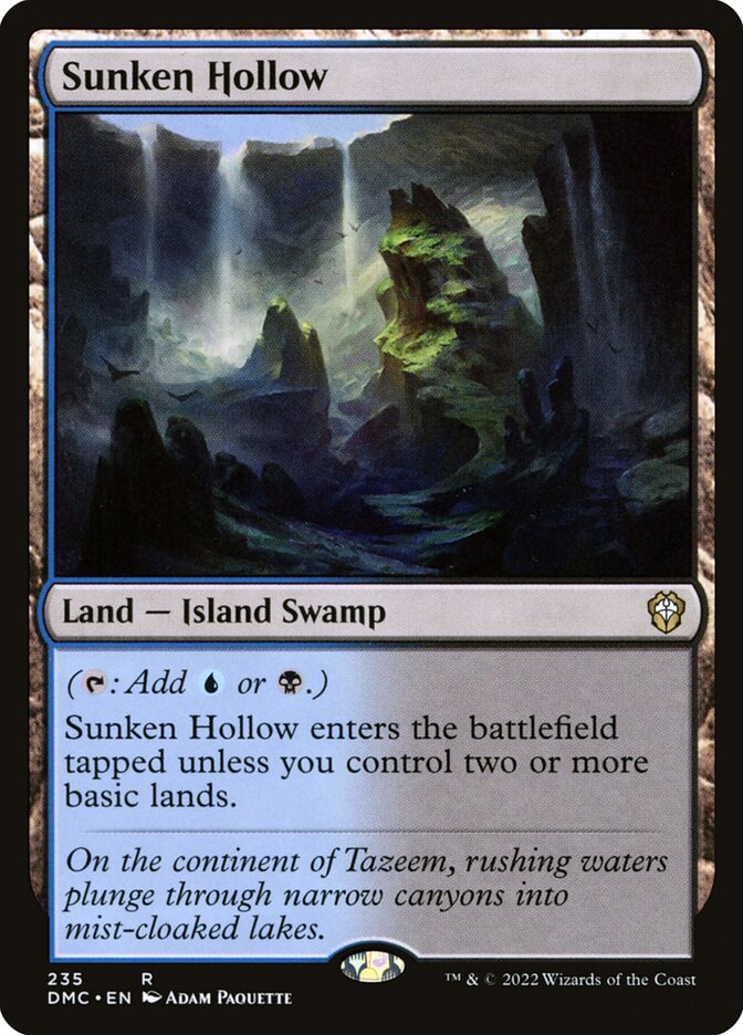 Sunken Hollow 235 (Commander: Dominaria United)  | Good Games Adelaide SA