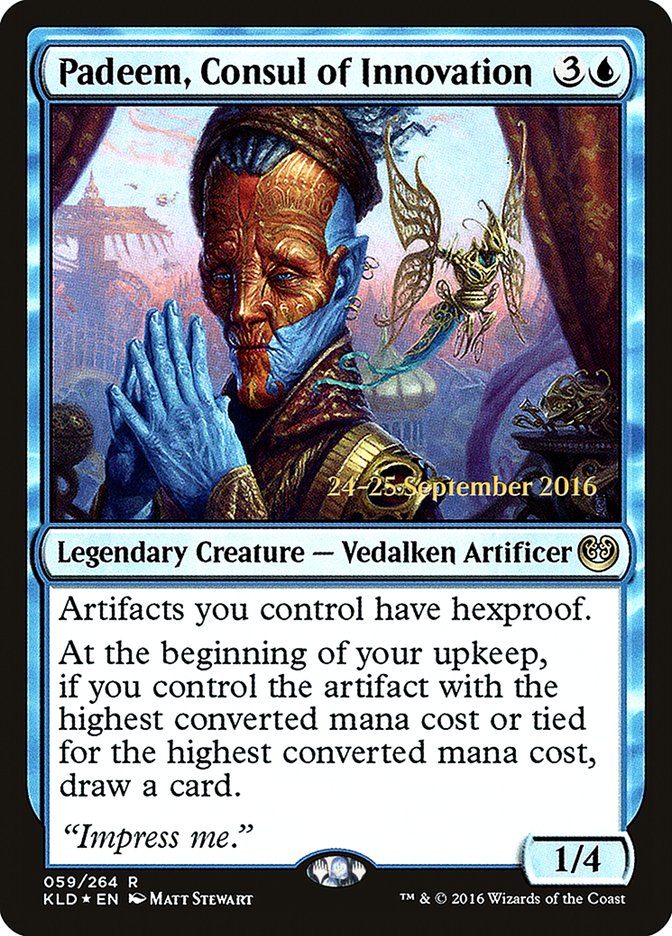Padeem, Consul of Innovation 59 (Prerelease Cards)  - Foil | Good Games Adelaide SA