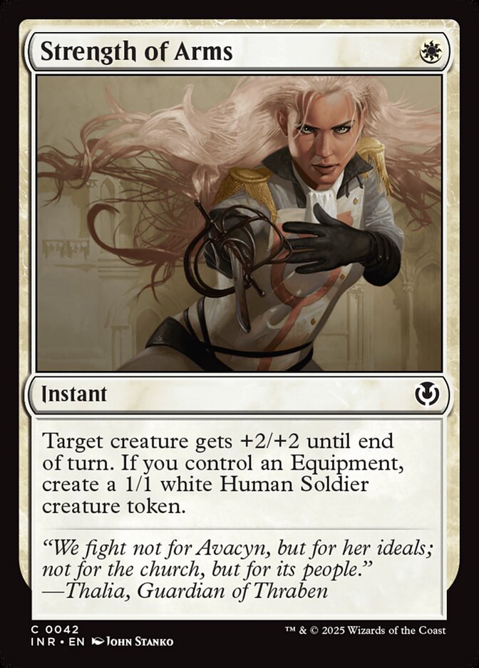 Strength of Arms 42 (Innistrad Remastered)  - Foil | Good Games Adelaide SA
